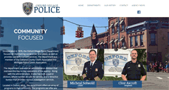 Desktop Screenshot of oxfordvillagepolice.org